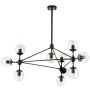 Step Into Design ASTRIFERO ST-9047-10 transparent Plafonlámpa 10x40w/E27 IP20