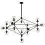 Step Into Design ASTRIFERO ST-9047-15 transparent Plafonlámpa 15x40w/E27 IP20