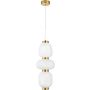 Step Into Design BRILLA ST-CP241210-3L GOLD Függőlámpa 1x34W/LED IP20