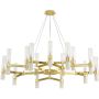 Step Into Design CANDELA DN1505-15 gold Csillár 30x20W/G9 IP20