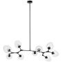 Step Into Design MODERN ORCHID ST-1232-9 TRANSPARENT Plafonlámpa 9x60W/E27