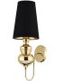 Step Into Design QUEEN MB-8046-18 black gold Fali lámpa 2x40w/E27 IP20