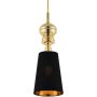 Step Into Design QUEEN MP-8846-18 black gold Függőlámpa 2x60W/E27 IP20
