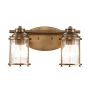 Quintiesse ASHLAND BAY QN-ASHLANDBAY2-NBR-BATH Fali lámpa 2x60W/E27 IP44