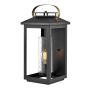 Quintiesse ATWATER QN-ATWATER-L-BK Fali lámpa 1x60W/E27 IP44
