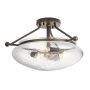 Quintiesse BELLE QN-BELLE-SF-OZ Plafonlámpa 3x40W/E14