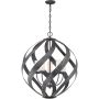Quintiesse BLACKSMITH QN-BLACKSMITH-5P-OBK Függőlámpa 5x40W/E14 IP44