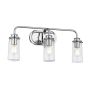 Quintiesse BRAELYN QN-BRAELYN3-PC Fali lámpa 3x40W/E27 IP44