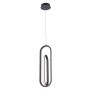 Quintiesse Demark QN-DEMARK-1P-BK Függőlámpa 1x28W/LED 3000K 1000lm IP20