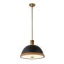 Quintiesse Doral QN-DORAL-P-M-BK Függőlámpa 2x60W/E27 IP20