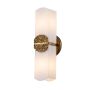 Quintiesse Elan QN-ELAN-2WB-DG-OPAL Fali lámpa 2x4W/G9 3000K 800lm IP44