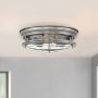 Quintiesse HADRIAN QN-HADRIAN-FS-AN-CLEAR Süllyesztett mennyezeti lámpa 2x40W/E27 IP44