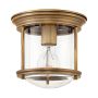 Quintiesse HADRIAN QN-HADRIAN-MINI-F-BR-CLEAR Süllyesztett mennyezeti lámpa 1x60W/E27 IP44