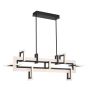 Quintiesse Inizio QN-INIZIO-LP-M-BK Plafonlámpa 1x86W/LED 3000K 3305lm IP20