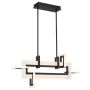Quintiesse Inizio QN-INIZIO-LP-S-BK Plafonlámpa 1x46W/LED 3000K 2086lm IP20