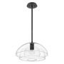 Quintiesse LOTUS QN-LOTUS-P-BLK Függőlámpa 1x60W/E27