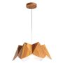 Quintiesse Physalis QN-PHYSALIS-P-M-TEAK Függőlámpa 1x40W/E27 IP20