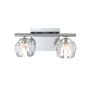 Quintiesse REGALIA QN-REGALIA2-PC-BATH Fali lámpa 2x3W/G9 3000k 600LM IP44