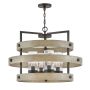 Quintiesse Riverwood QN-RIVERWOOD4 Csillár 4x60W/E27 IP44