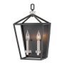Quintiesse STINSON QN-STINSON2-BK Fali lámpa 2x60W/E14