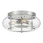 Elstead Lighting QUOIZLE QZ-TRILOGY-FM-BN Süllyesztett mennyezeti lámpa 3x60W/E27