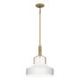 Quoizel Brecken QZ-BRECKEN-2P-AB-ABG Függőlámpa 2x60W/E27 IP20