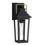 Quoizel Buckley QZ-BUCKLEY-S-MBK Fali lámpa 1x40W/E27 IP44