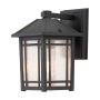 Quoizel Cedar Point QZ-CEDAR-POINT-S-BK Fali lámpa 1x60W/E27 IP44