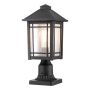 Quoizel Cedar Point QZ-CEDAR-POINT3-M-BK Állólámpa 1x60W/E27 IP44