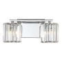 Quoizel Divine QZ-DIVINE2-PC-BATH Fali lámpa 2x3.5W/G9 IP44
