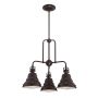Quoizel EASTVALE QZ-EASTVALE3 Csillár 3x60W/E27