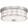 Quoizel GUARDIAN QZ-GUARDIAN-F-BN Süllyesztett mennyezeti lámpa 2x60W/E27 IP44