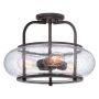 Quoizel TRILOGY QZ-TRILOGY-SF-M Plafonlámpa 3x60W/E27