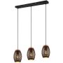 Trio BIDAR R31573080 Függőlámpa 3x28w/e27 ip20