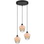 Trio BORKA R31263336 Függőlámpa 3x40w/e27 ip20