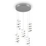 Trio LAOLA R34185306 Függőlámpa 5x8w/led 4000K 1250lm ip20