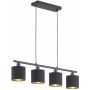 Trio TOMMY R30334079 Függőlámpa 4x28w/e14 ip20