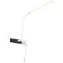Trio NEVADA R57941131 Asztali lámpa klipsszel 1x5w/led 3000+4000+5000k 600lm ip20