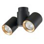 Light Prestige Boston LP-741/2W BK/GD Spotlámpa 2x50W/GU10 IP20