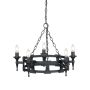 Elstead Lighting SAXON SAX5-BLK Csillár 5x60W/E14