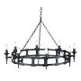 Elstead Lighting SAXON SAX8-BLK Csillár 8x60W/E14