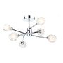 Dar Lighting SEATTLE SEA0650 Plafonlámpa 6x40W/G9 IP20