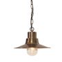 Elstead Lighting SHELDON SHELDON-CH-BR Függőlámpa 1x60W/E27 IP44