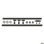 SLV 1F TRACK SET 143190 Sínreflektor 3x4.3W/GU10 2956LM IP20