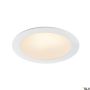 SLV AKALO 83 1001264 Beépíthető spotlámpa 1x9W/LED 3000/4000/5700K 800/880/850LM IP20