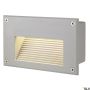 SLV BRICK 229702 Beépíthető lépcsőházi lámpa 1x1.4W/LED 3000K 30LM IP54