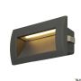 SLV DOWNUNDER 233625 Beépíthető lépcsőházi lámpa 1x4W/LED 3000K 85LM IP55