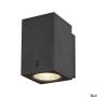 SLV ENOLA SQUARE 1003417 Fali lámpa 1x11W/LED 3000/4000K 980LM IP65