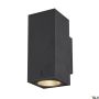 SLV ENOLA SQUARE 1003419 Fali lámpa 2x20W/LED 3000/4000K 1660/1900LM IP65