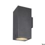 SLV ENOLA SQUARE 1003438 Fali lámpa 2x55W/LED 3000/4000K 5400/6000LM IP65